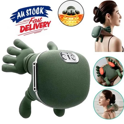 Electric Neck Shoulder Massager, Heated Kneading Back Massager for Muscle Relief - image 1 of 4