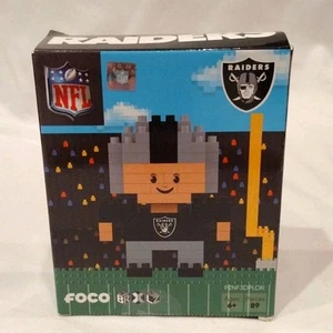 Rompecabezas FOCO NFL Team Player en forma BRXLZ 3-D Las Vegas Raiders - Imagen 1 de 6