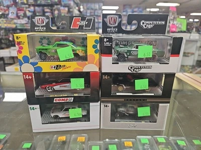 LOT OF 6 M2 MACHINES Chevy Plymouth Datsun Ford Sealed #3 - Image 1 of 4