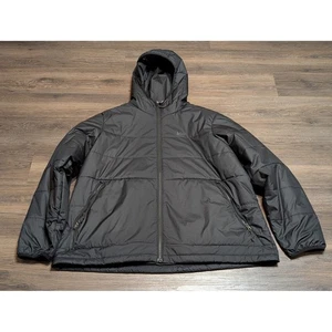 Chaqueta acolchada aislante REI Co-op 2XL para hombre Trailmade con capucha cremallera completa negra - Imagen 1 de 5