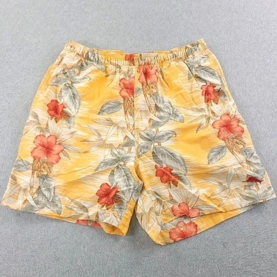 Tommy Bahama Swim Trunks Mens Small Floral Hawaiian Quick Dry Swim Shorts Lined - Image 1 of 4