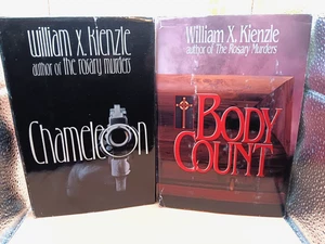 2 HC/DC Bücher von William X Kienzle* Camelon, Body Count - Bild 1 von 8