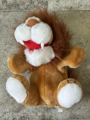 Terra Nova Ganz 1993 León Marioneta de Mano Peluche - Boca Abierta Cuerpo Marioneta Foto 1 de 4