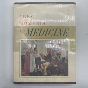 Great Moments In Medicine By George Bender 1966 Hardcover - Picture 1 of 4