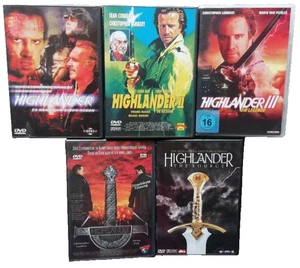 Highlander Highländer vollendete Saga 1-5 Teil 1 2 3 4 Endgame 5 The Source DVD - Bild 1 von 1