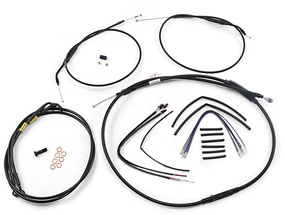 BURLY BRAND - B30-1200 - Kit de cabo de barra de prisão para Harley-Davidson Low Rider EFI FX - Imagem 1 de 1