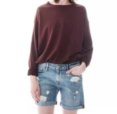 Bermudas MARCO Denim Le Grand Garçon Distressed tiro bajo Maxella Talla 28 Foto 1 de 4