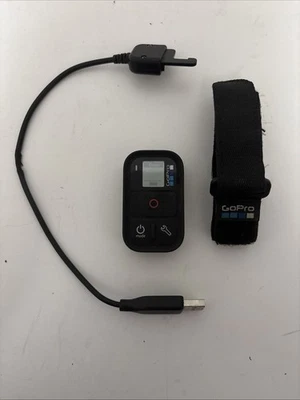 GoPro Genuino OEM WiFi Control Remoto Modelo RMMW2 para Hero con Cable de Carga Foto 1 de 4