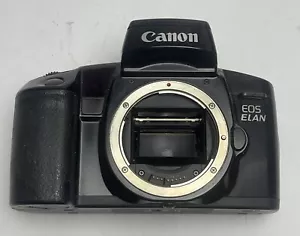 VINTAGE CANON EOS ELAN 35MM SLR FILM CAMERA BODY ONLY WORKING - Picture 1 of 7