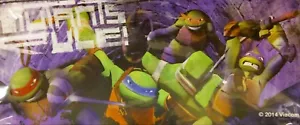 TMNT 3 anelli astuccio portamatite / astuccio portamatite adolescenti mutanti tartarughe ninja NUOVO 25x17 cm - Foto 1 di 4