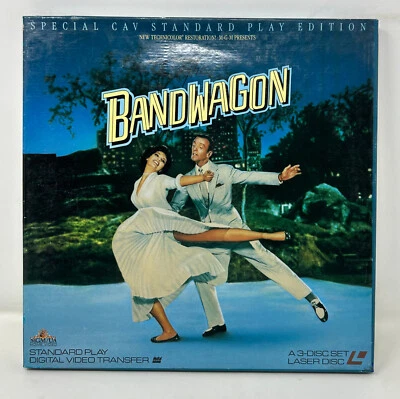 Bandwagon CAV 3 Laserdisc Boxset ML102195 Fred Astaire Deleted Sequence Foto 1 de 3