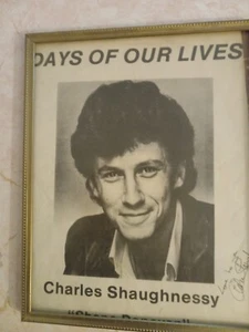 CHARLES SHAUGHNESS PHOTO IN FRAME - Picture 1 of 2
