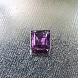 0.31 carat Square natural Pinkish Ruby Loose 3.6 mm x 3.6 mm (Not Certified) - Picture 1 of 5