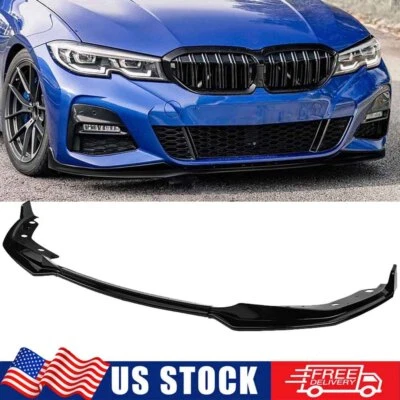 For BMW G20 G21 G28 330i M340i MP Style Gross Front Bumper Lip Splitter 2019-21 Foto 1 de 4