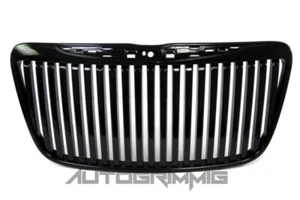 Negro Badgless vertical rejilla delantera para Chrysler 2011 2012 300C Grill OEM - Imagen 1 de 3