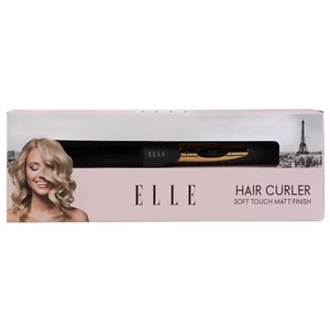 Rizador de cabello ELLE acabado mate suave al tacto tamaño regular de viaje - negro - Imagen 1 de 6