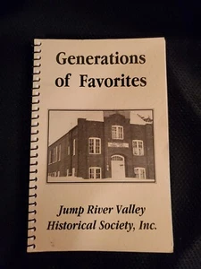 Generations Of Favorites Cookbook Jump River Valley Historical Society - Bild 1 von 11