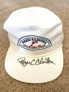 ROGER CLINTON First Brother Music - Autographed Hat Cap - Adjustable  (5803) - Picture 1 of 5