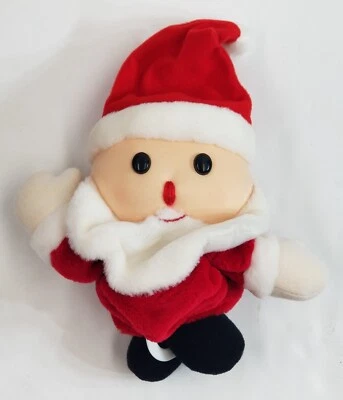 Vintage Kids II 1994 Plush Santa Clause Plush Crib Pull Musical Jingle Bells NEW - Image 1 of 4