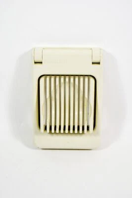 Vintage Leifheit Germany White Clamp Egg Slicer Cutter Kitchen Tool Slany Design - Image 1 of 4