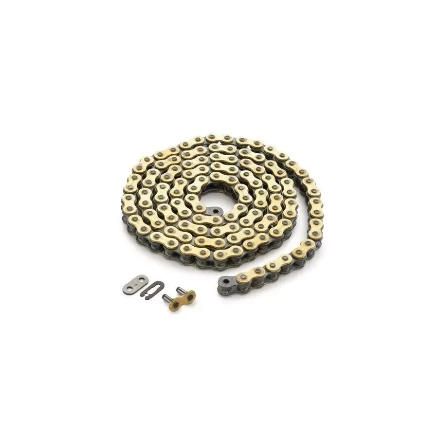 Cadena de oro KTM OEM sin junta tórica 520 GPXV oro resistente 78910065118 350 450 sx-f Foto 1 de 4