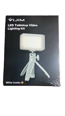 1 IJIM LED Tabletop Video Lighting Kit White Combo - Image 1 of 4