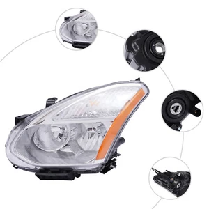 Left Driver Side Headlight Assembly Replacement Fits For Nissan Rogue 2008-2013 - Foto 1 di 12