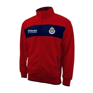 Chaqueta de fútbol Chivas del Guadalajara con cremallera con licencia oficial grado S 003 - Imagen 1 de 1