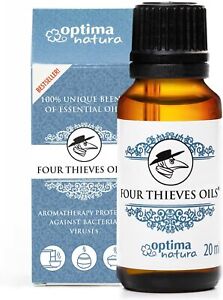 Vier Diebe Öl Four Thieves Oils Optima Natura Ätherisches Duftöl Ölmischung 20ml