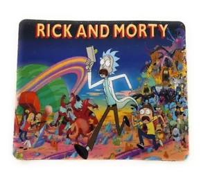 RICK AND MORTY 1121 TV Anti slip MOUSE PAD 9 X 7inch USA Seller - Picture 1 of 5