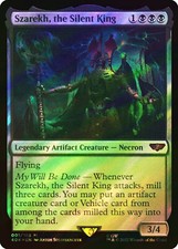 MTG FOIL Szarekh, the Silent King (Surge Foil) – Warhammer 40,000 Commander Card