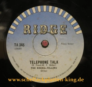 The Rocka-Fellers 78 RPM / Telephone Talk & Johnny Gunslinger (KA26_2022) - Picture 1 of 3