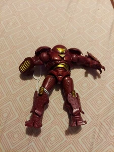 Action Figure 2010 Iron Man Hulkbuster Robot 4,5" Martin Gold Armour - Foto 1 di 2