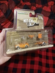 Greenlight 1/64 1973 Volkswagen Thing and Utility Trailer Hitch & Tow 26 32260-C - Picture 1 of 6
