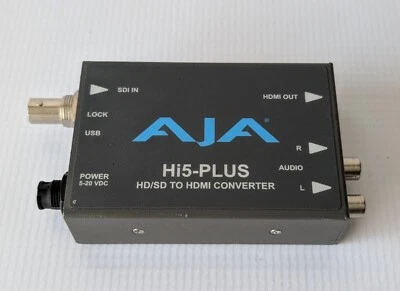 AJA HI5-PLUS Hd/sd to HDMI Converter - Image 1 of 4