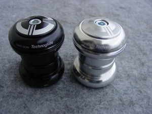 Steuersatz Tange Seiki RDC 82 Technoglide 1 1/8 ahead ohne Gewinde black silber