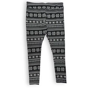Time & Tru DAMEN XL (16-18) Fair Isle Urlaub Super Stretch Knöchel Leggings Neu mit Etikett - Bild 1 von 14