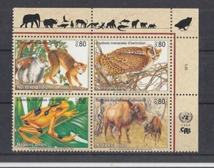 Uno Geneva 263 - 66 Owl Frog Bison etc. ** (mnh) - Picture 1 of 1