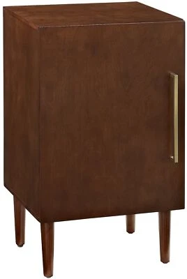 Crosley Furniture Everett Record Player Stand, Mahogany - Image 1 of 4