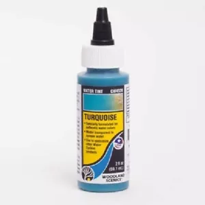 Woodland Scenics Tinta ad Acqua - Sistema Acqua Turchese CW4520 - Foto 1 di 1