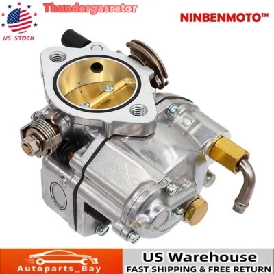 New Super E Carburetor For Harley Big Twin & Sportster Shorty Carb Super "E" Foto 1 de 4