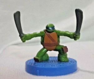 Teenage Mutant Ninja Turtle Action Figure Leonardo 2-1/2" Viacom McDonalds 2015 - Picture 1 of 11