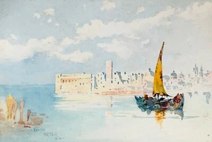 Artist: Unknown to Seller, Venice, Watercolour - Picture 1 of 1