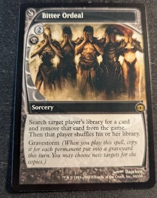 Bitter Ordeal Future Sight MTG - Image 1 of 2