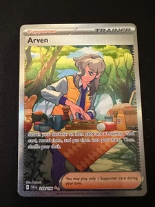 Arven 249/198 Scarlet And Violet Special Illustration Rare Pokemon Card NM - Picture 1 of 2