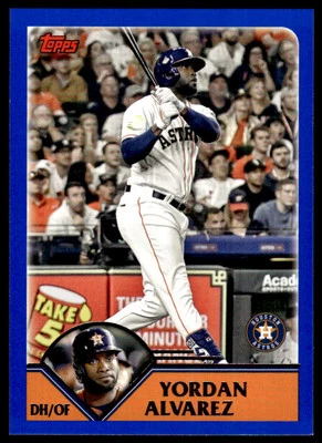 2023 Topps Archives #243 Yordan Alvarez   2003 Design  Houston Astros - Image 1 of 2