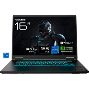 GIGABYTE GAMING A16 CWHI3DEC94SH 16" Gaming Notebook RTX 5070 Intel Core i7 SSD - Bild 1 von 4