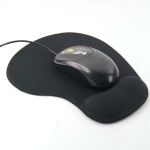 Gel Mouse Pad with Wrist Support | Anti-Slip Mat for PC & Laptop Use|Black&Blue - Picture 1 of 22