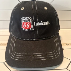 Phillips 66 Lubricants Embroidered Logo Advertising Rare HTF Dad Hat Cap - Picture 1 of 13