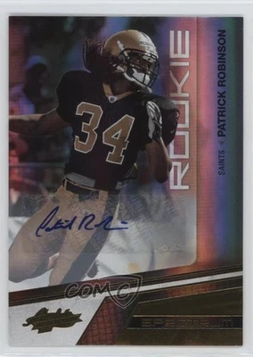 2010 Panini Absolute Memorabilia /199 Patrick Robinson #177 Rookie Auto RC - Image 1 of 2